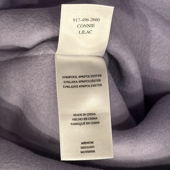 Rails Women's Connie Shirt Jacket Lilac Size M - Picture 10 of 10